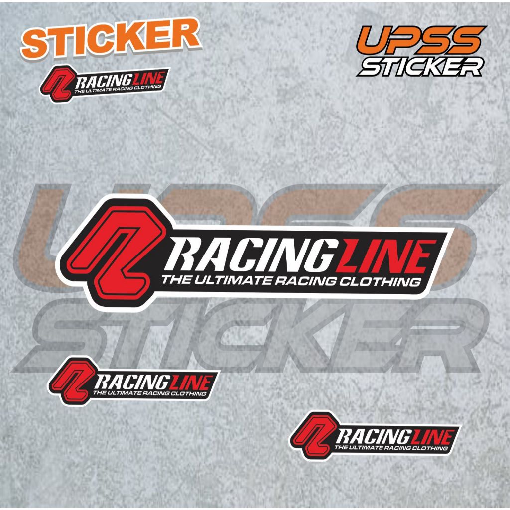 

Stiker Sticker Racing Line Logo Brand Band Aesthetic Journal Clothing Basic Casing Striping Tempel Label Merk Dinding Graftac Vinyl High Quality decal
