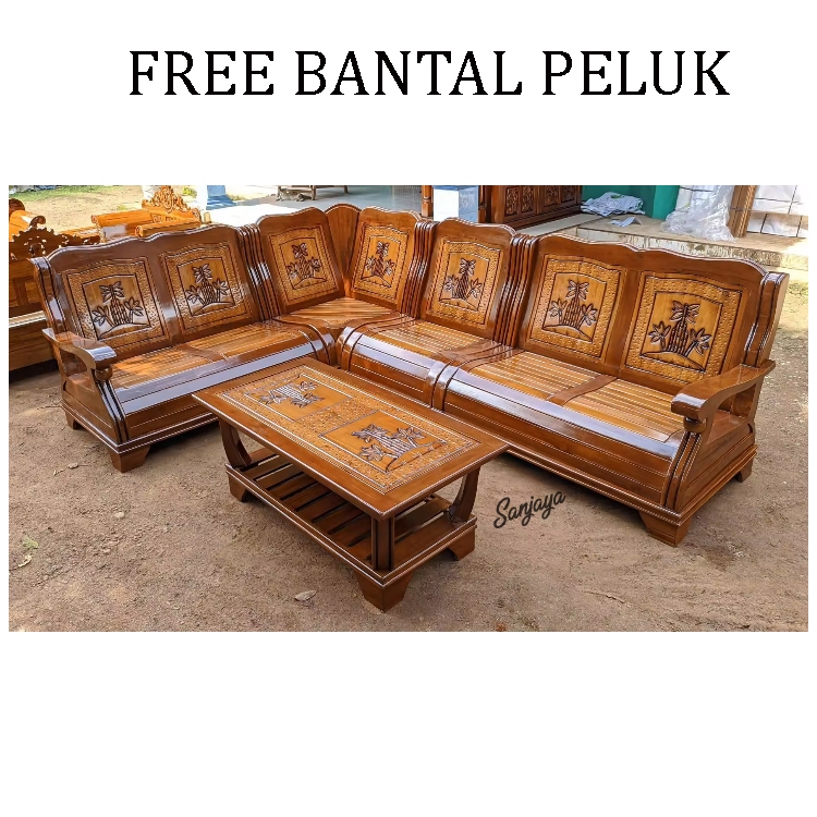 KURSI TAMU SUDUT JEPARA | KURSI TAMU GAJAH | KURSI SUDUT MINIMALIS JEPARA