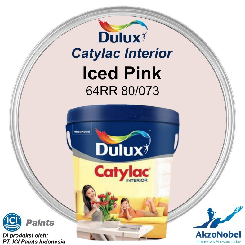 CAT DULUX CATYLAC INTERIOR 5 KG - ICED PINK 64RR 80/073