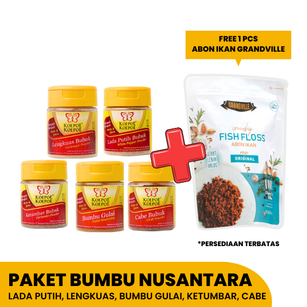 

[KOLABORASI] PAKET BUMBU NUSANTARA X GRANDVILLE