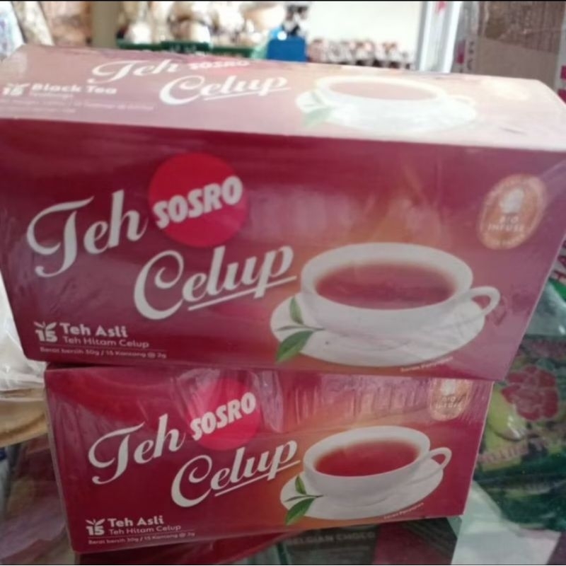 

Teh Sosro Celup isi 15 Murah