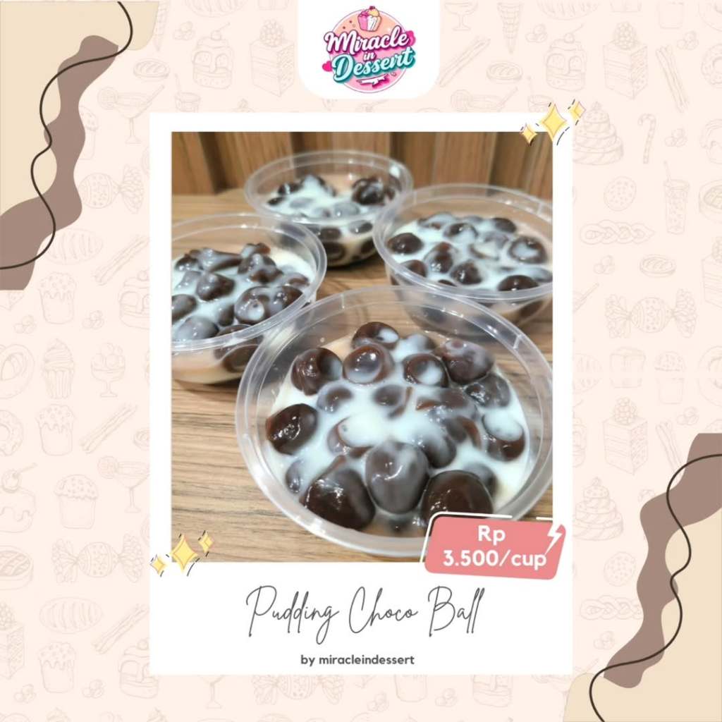 

Dessert Pudding Choco Ball
