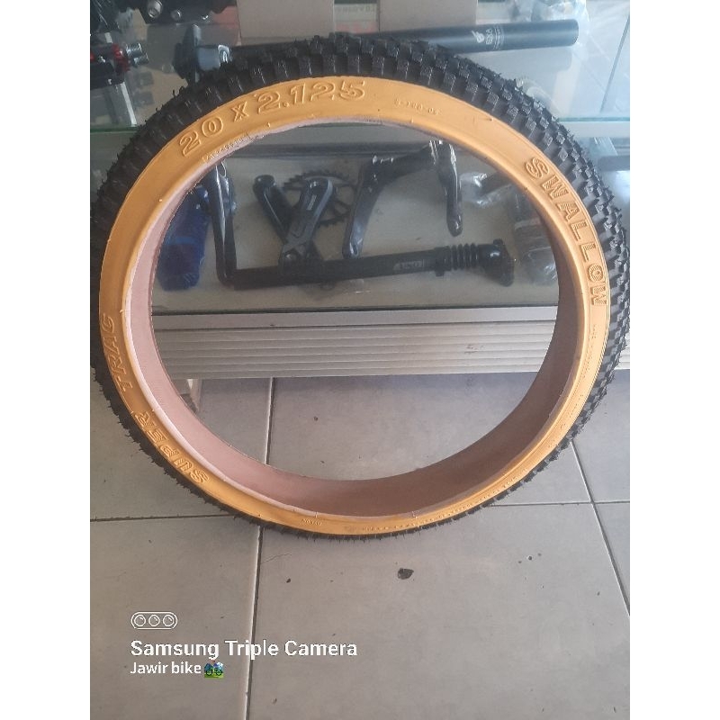 Ban Luar Sepeda Ukuran 20 x 2.125 Swallow Super Trac  Ban laur Sepeda anak Bmx