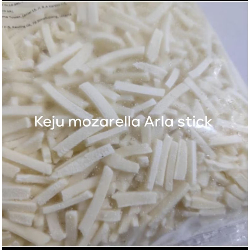 

keju mozarella arla stick topping piza