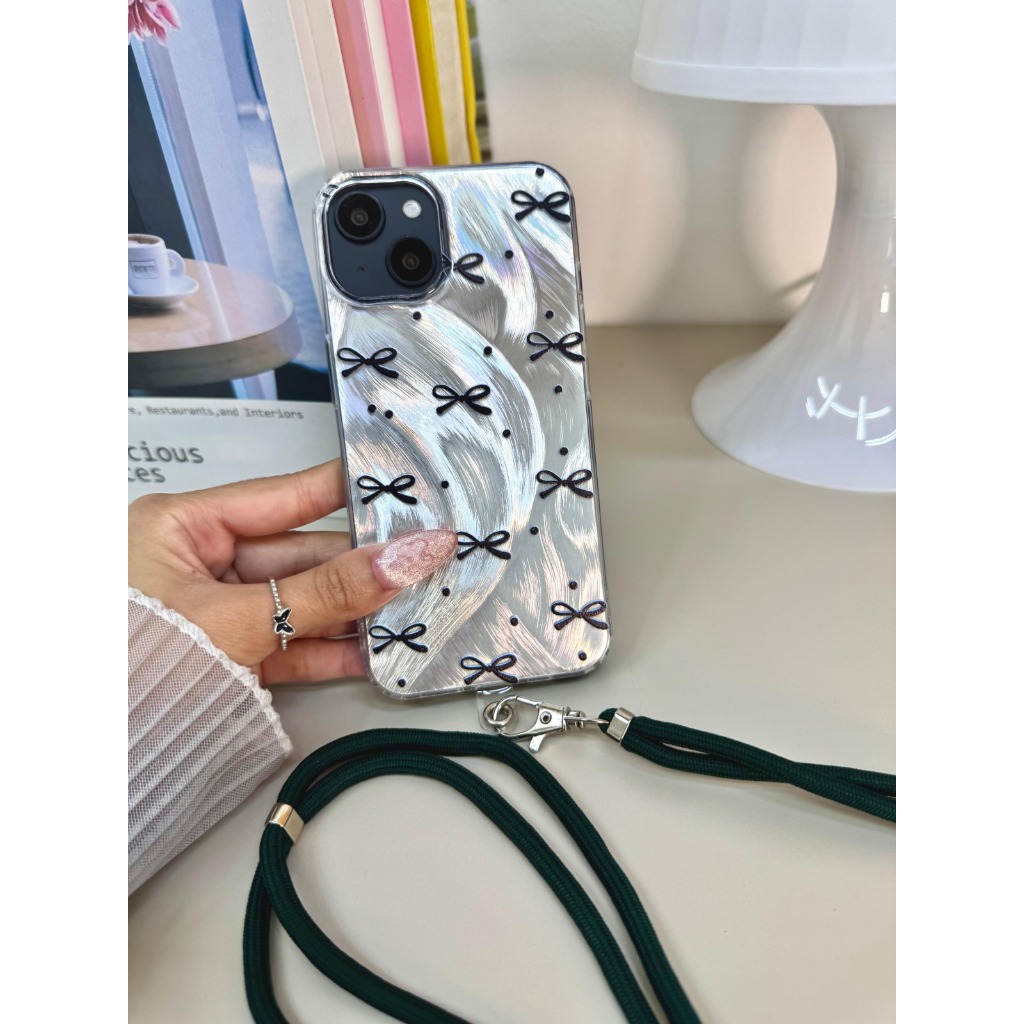GC230 Tali + Case For XIAOMI REDMI NOTE 7 8 9 10 11 11S 12 13 PRO POCO M3 M6 X6 X3 PRO Black Bow Rib