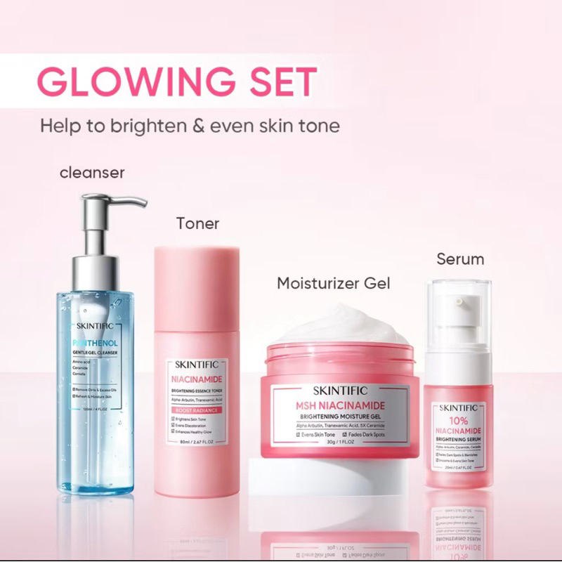 SkintificGlowingSet