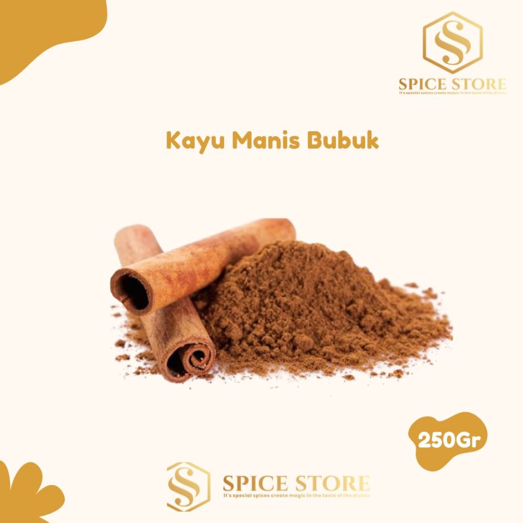 

Spice Store - Bumbu Dapur Bubuk Kayu Manis (250Gr)