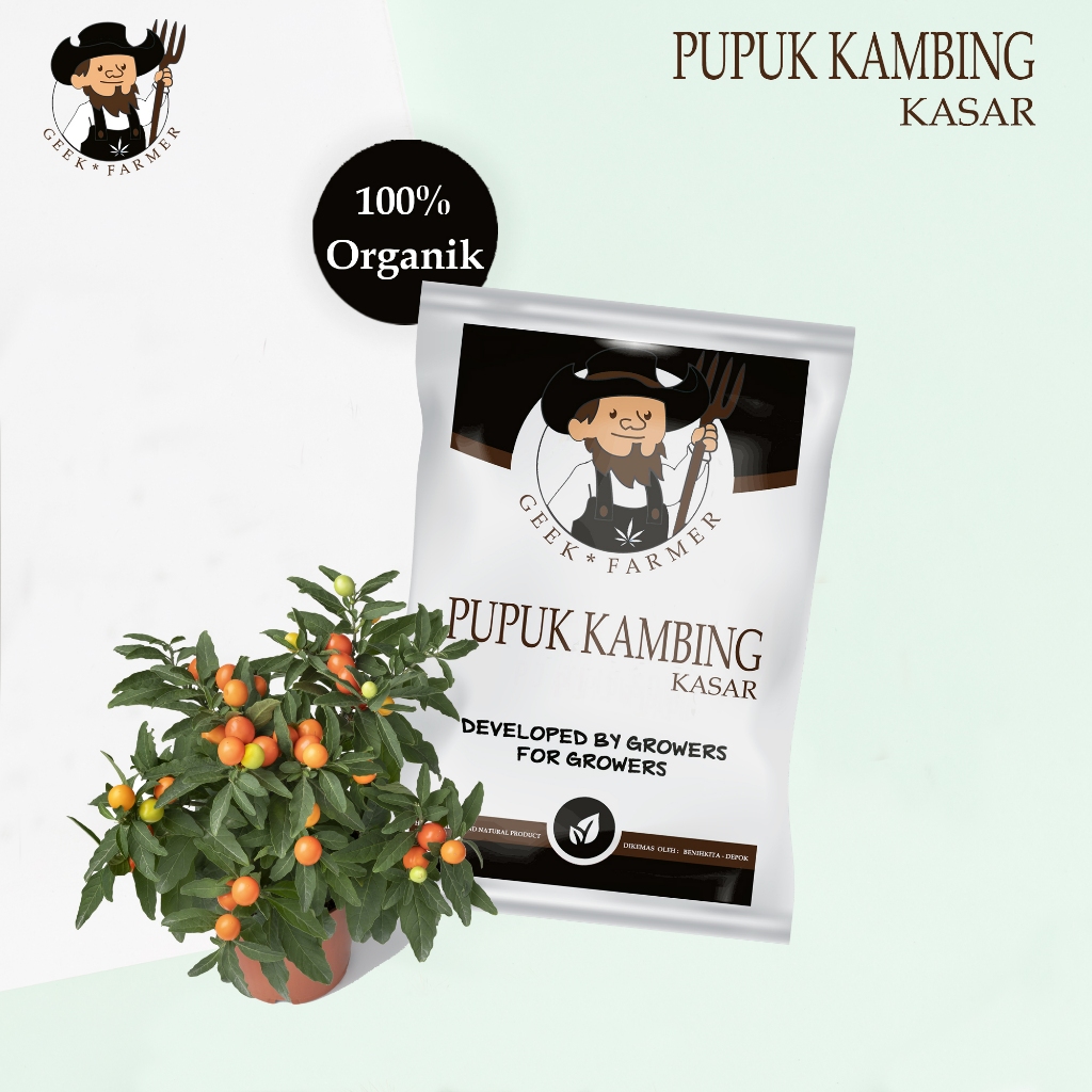 Geek Farmer - Pupuk Kandang Kambing Kasar