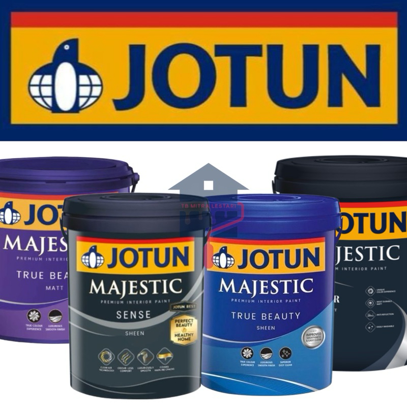 LINK KHUSUS KUSTOM WARNA JOTUN MAJESTIC 2.5L / MAJESTIC MATT SHEEN SENSE PURE COLOR CAT JOTUN INTERI