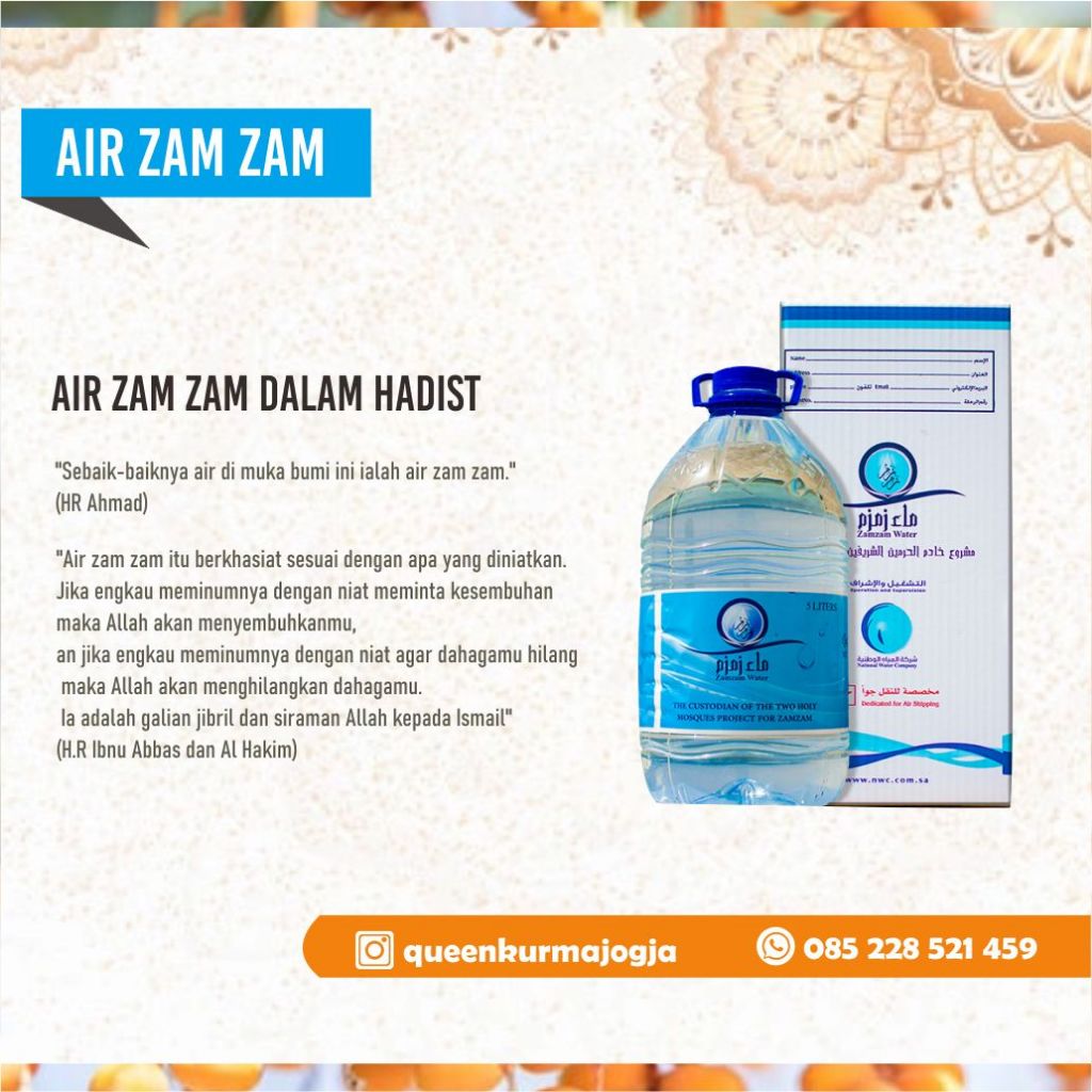 

Air zam zam 5 liter