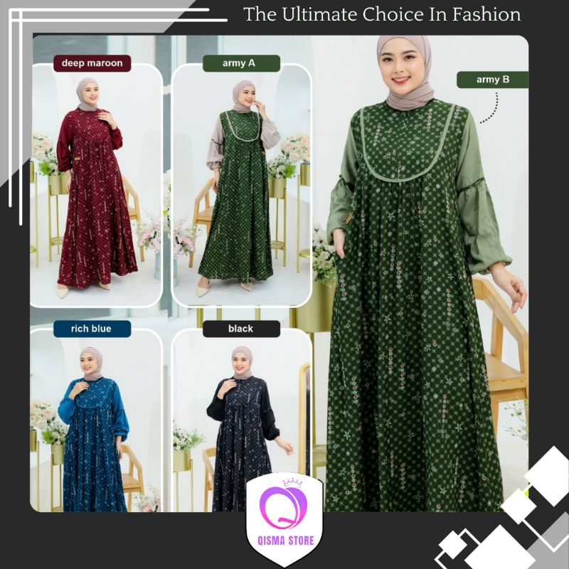 DIORA DRESS BY MORA // QISMA STORE