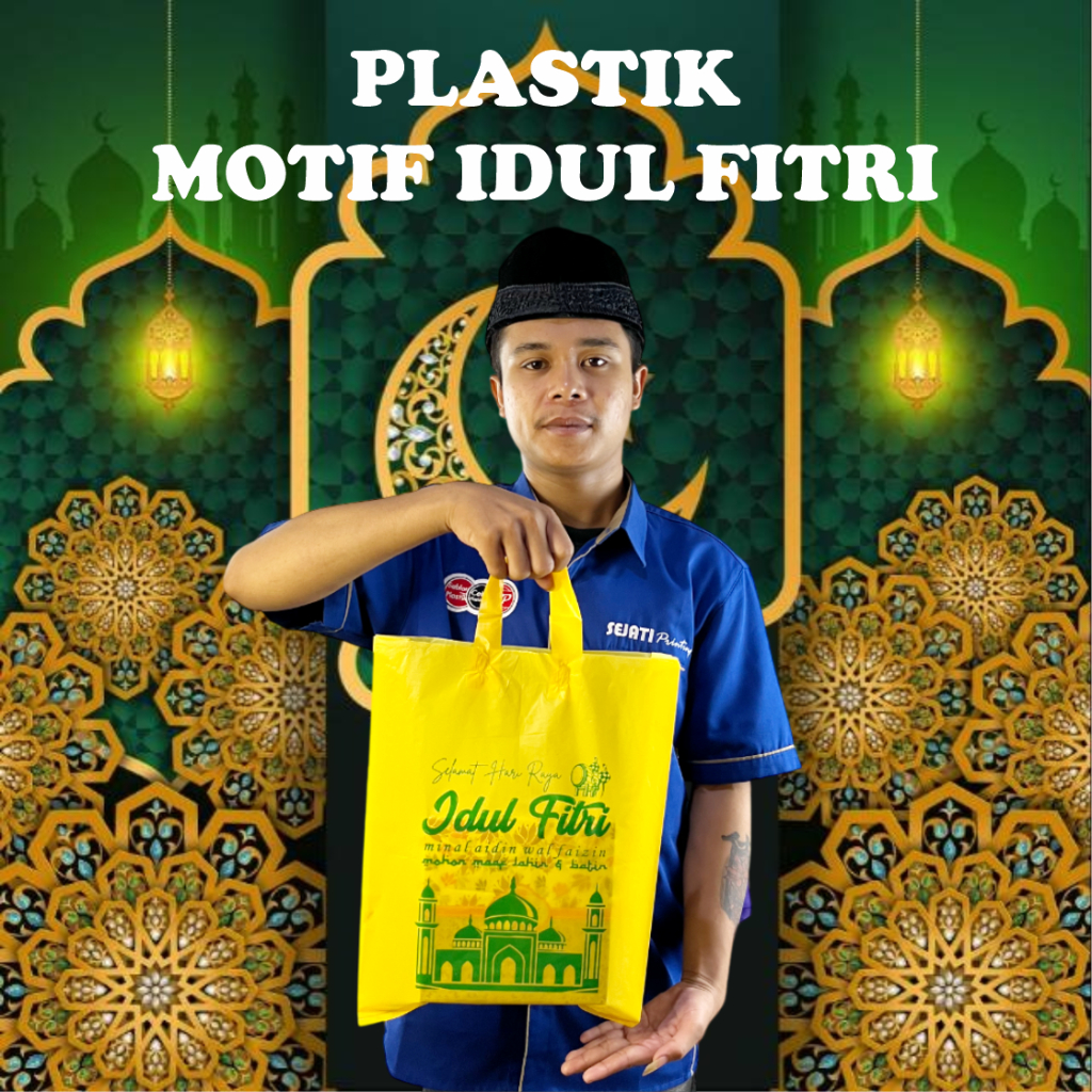 

(isi 10pcs) PLASTIK LEBARAN, PLASTIK IDUL FITRI - UKURAN 30x40cm