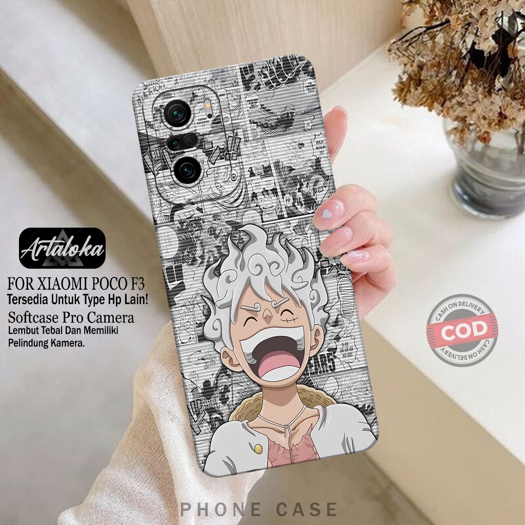 Case Hp Xiaomi Poco F3 Softcase Pro Camera Silikon Tpu Softcase Xiaomi Poco F3 Fashion Case Anime Ca