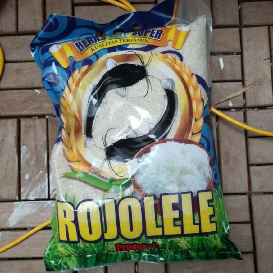 

Beras ROJOLELE 5liter Beras SLYP Super Kualitas Terjamin