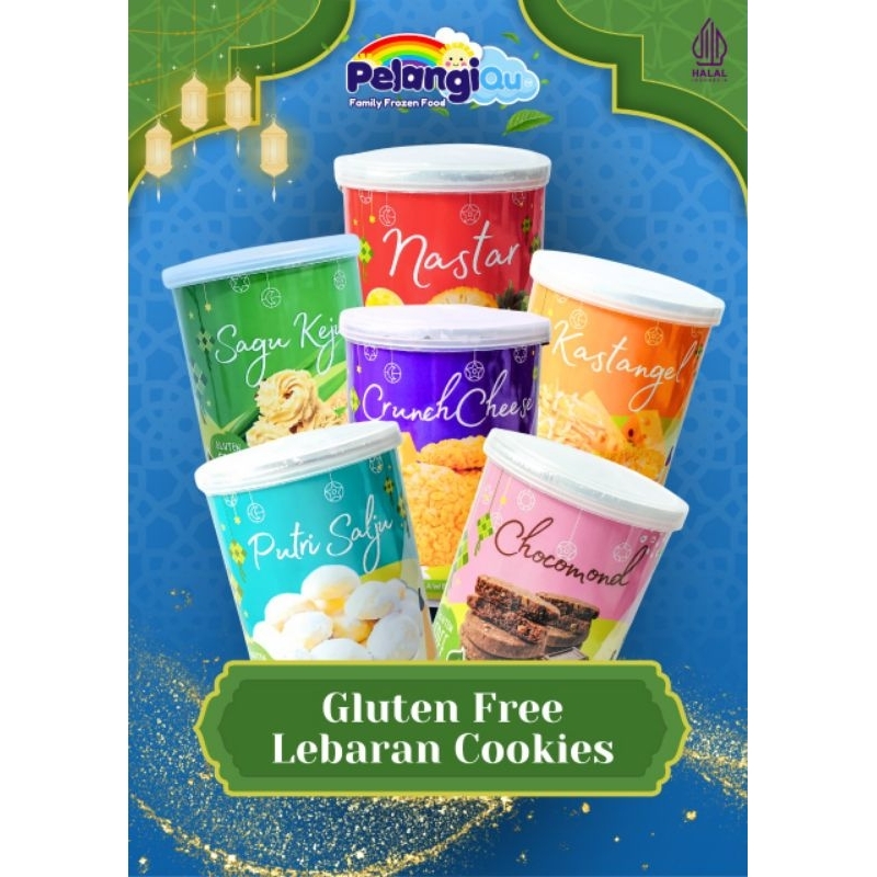 

Grosir Kue Lebaran Gluten Free Pelangi Tanpa Pengawet & Pemanis