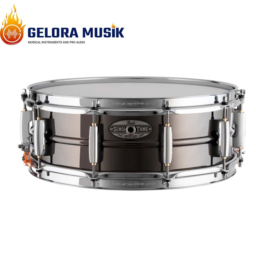 Snare Drum Pearl Sensitone Heritage Alloy STH1450BR  Black Brass 14x5