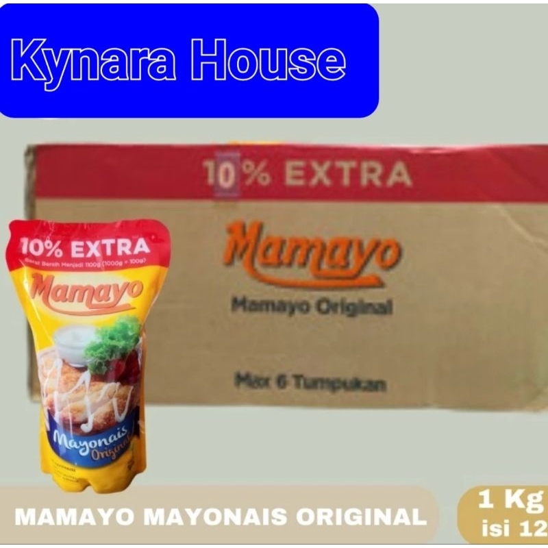 

Mamayo Mayonais Original Pouch 12x1kg (Karton)