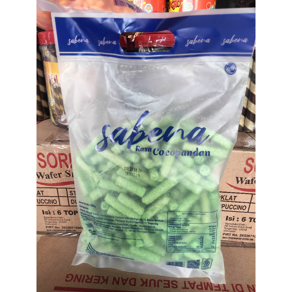 

Sabena stik 135Gram(4Rasa)