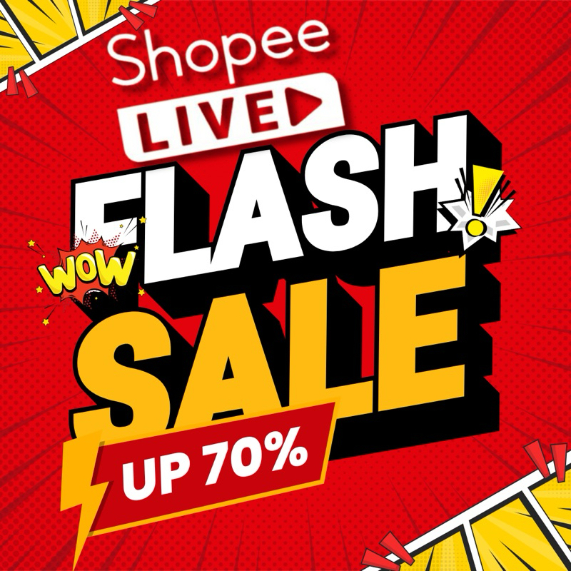 live sale up 70%