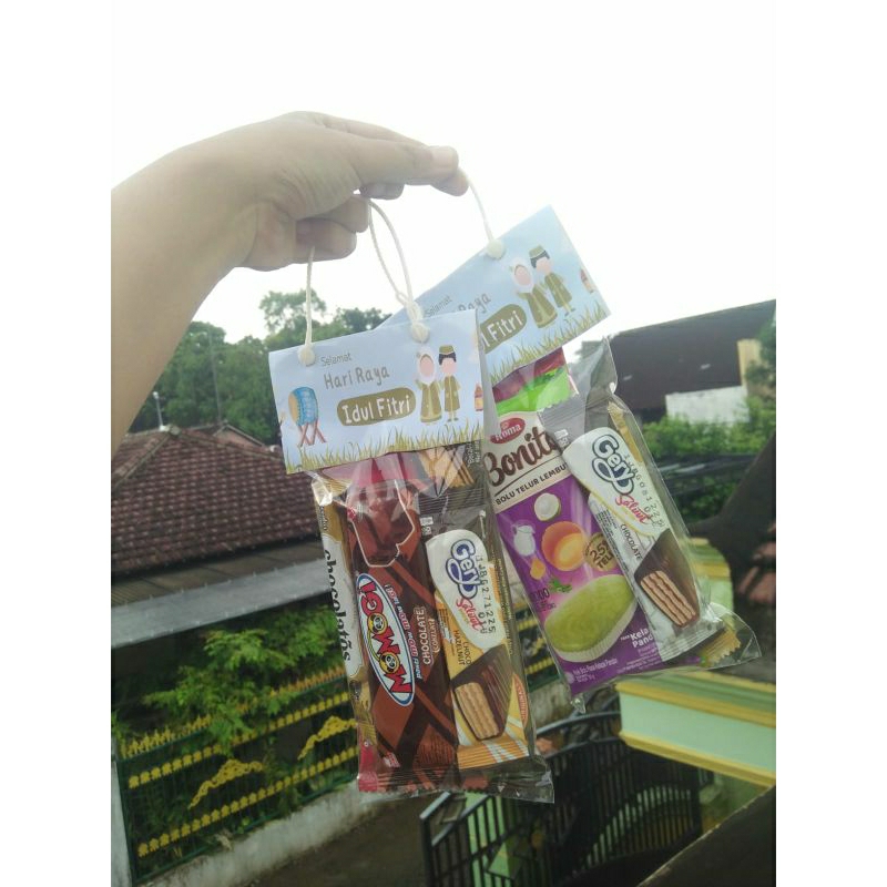 

[Dari Disinta] Hampers Snack Tas Lebaran/ Parcel Mini untuk Anak/ Hampers Snack Ulang Tahun/Hampers Lebaran/Gift Snack Ulang Tahun Anak