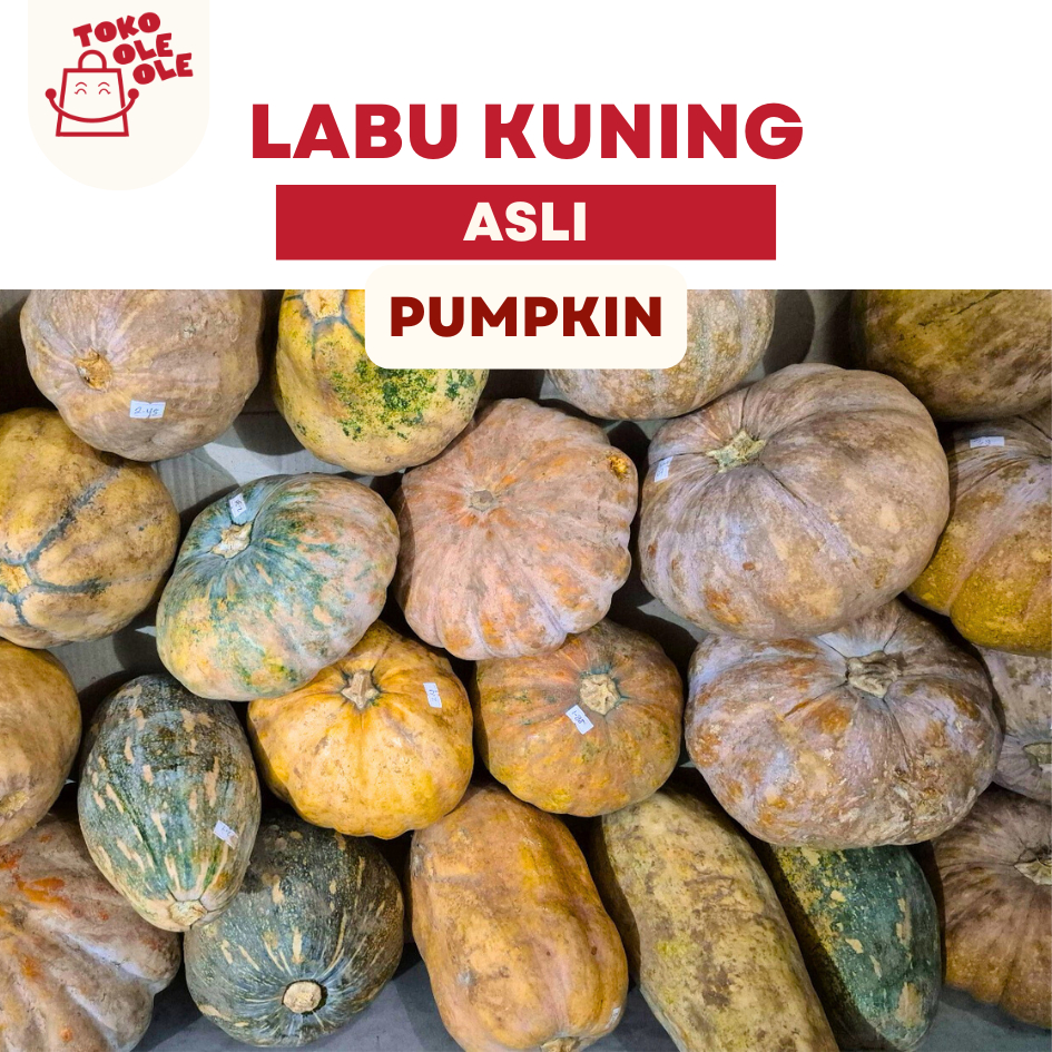 

Labu Kuning Asli 1KG / Labu Kuning Segar / Waluh Kuning (ASLI PANEN SENDIRI)