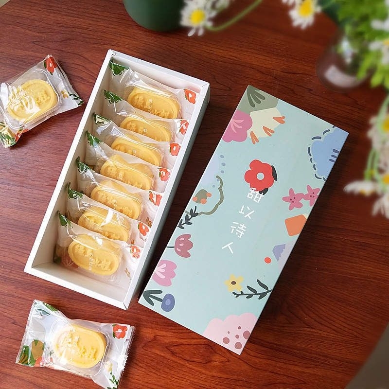 

Kotak Box Kue Nastar Motif Bunga | Kotak Box Hampers