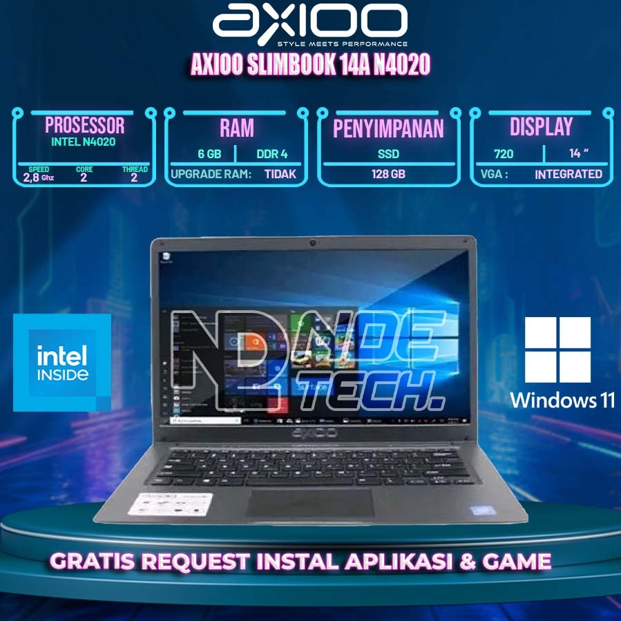 AXIOO SLIMBOOK 14A N4020