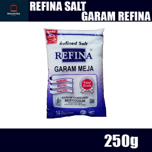 

Garam Halus Meja Refina 250g