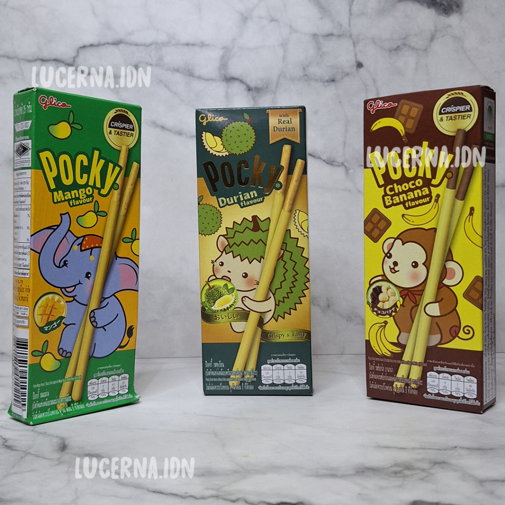 

[READY] GLICO Thai Pocky All Variant (Mango/Choco Banana) 25g 100% Original Thailand