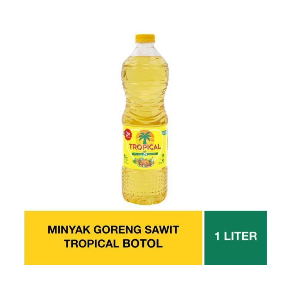 

Minyak Goreng TROPICAL BOTOL 1L 1 Liter