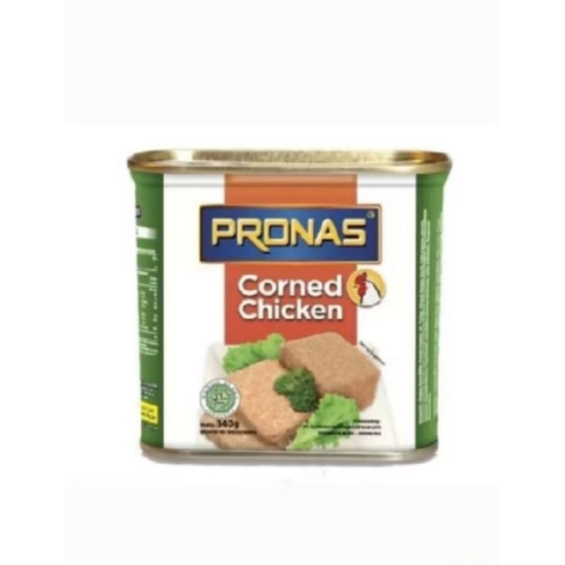 

Pronas Kornet Ayam 340gr Corned Chicken Korned Ayam Kaleng Kotak