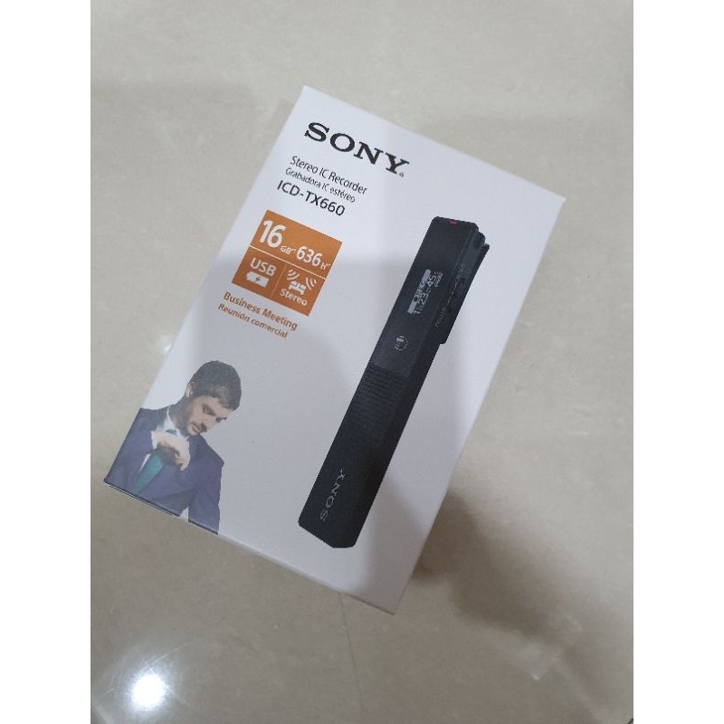 Perekam Suara Sony ICD-TX660 Recording Sony ICD-TX660