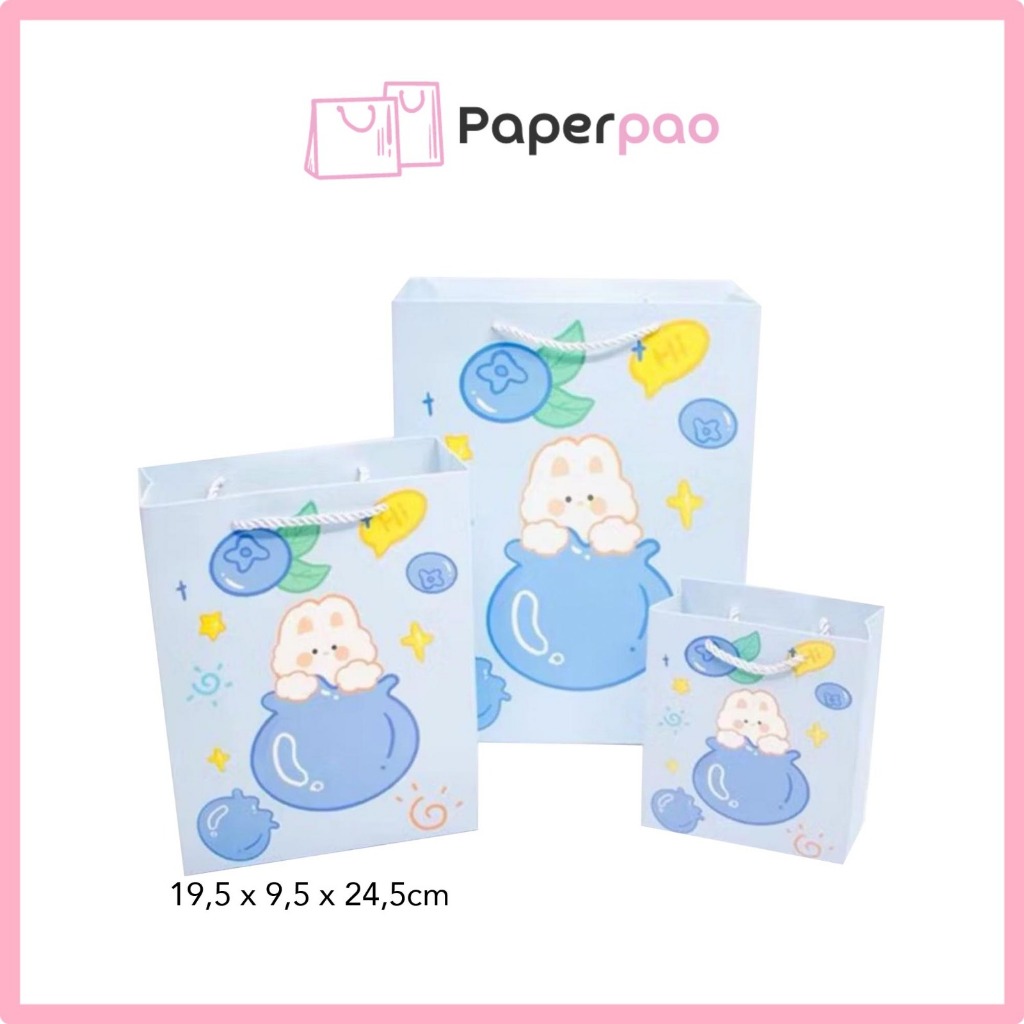 

PAPERPAO - Cute Animal Paper Bag Kantong Tas Kertas Tebal Paperbag Ultah Birthday GoodieBag Paperbag Goodie Bag Ulang Tahun Kantong Bingkisan