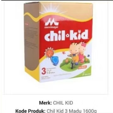 

Morinaga Chil Kid Madu 1600 gram