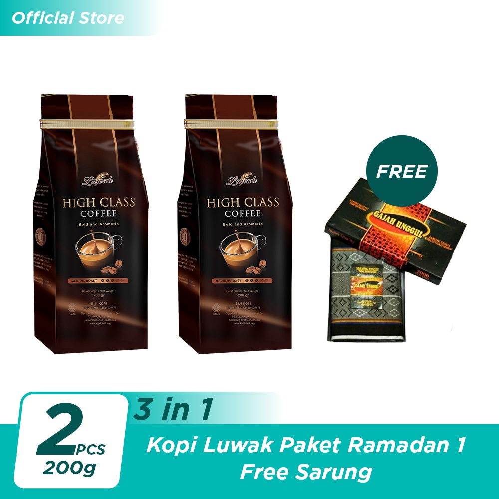 

Kopi Luwak Paket Ramadan [1] - Free Sarung