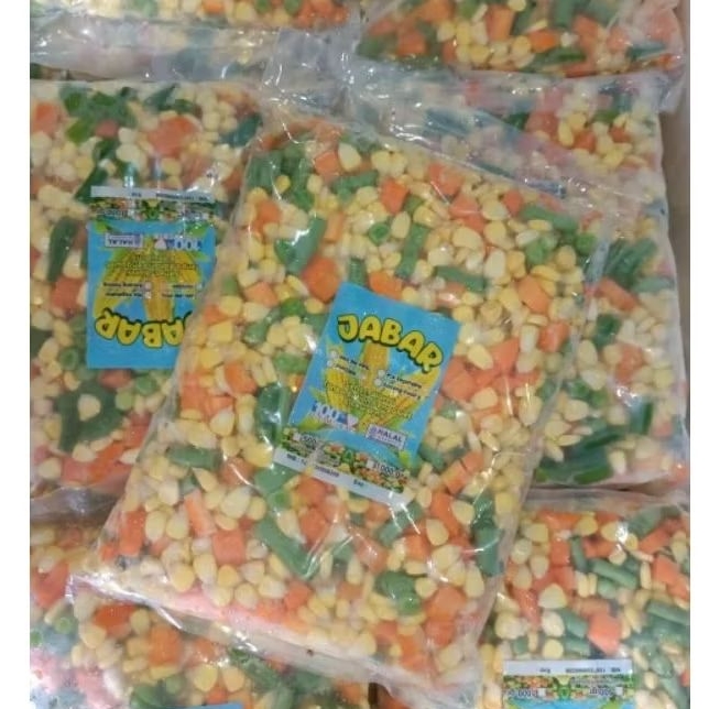 

Jabar mix Vegetable 500gr