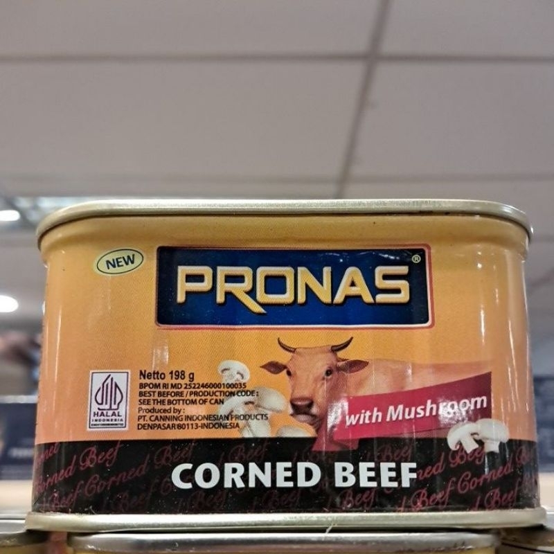 

Pronas Corned Beef Mushroom 198gr