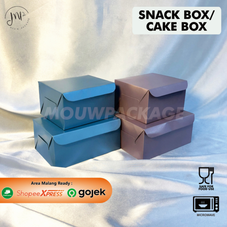 

KOTAK DUS SNACK BOX / BOX KUE UK. 12X10X7