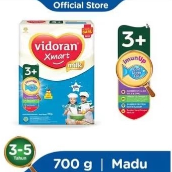 Susu Vidoran Xmart 3 plus rasa Madu 725 gram