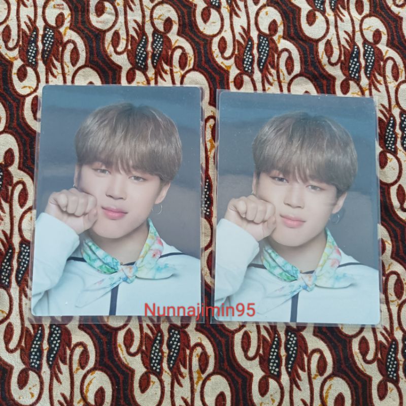 mini photocard (mpc) Jimin unyel