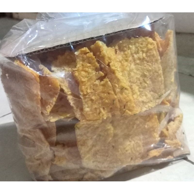 

keripik tempe kemasan 1kg / 1000gram