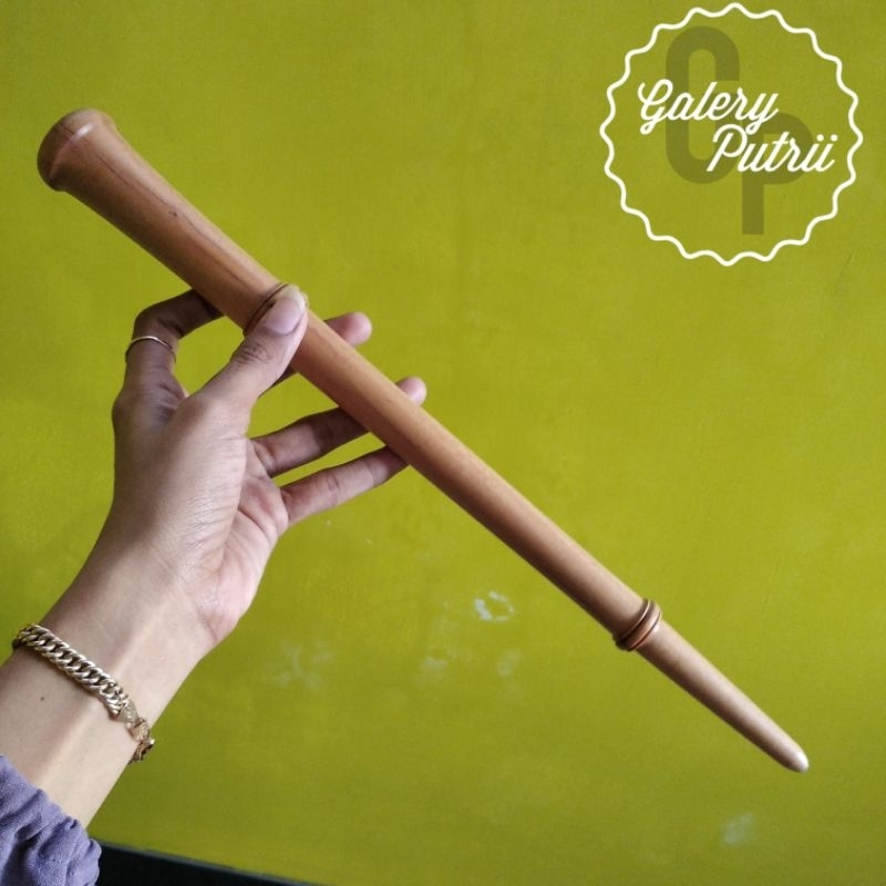 ( 35cm ) Tongkat komando kayu Cendana wangi