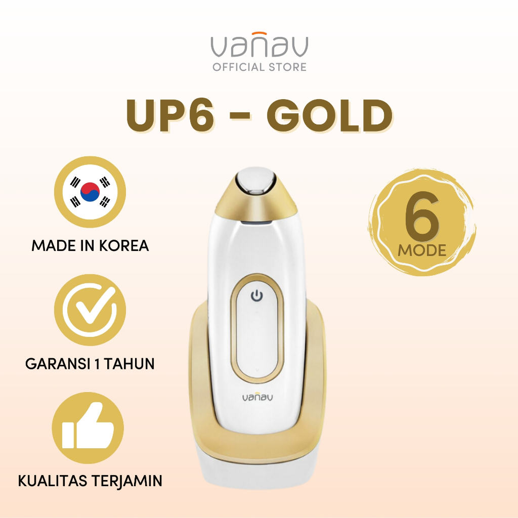 Vanav UP6 Total Skin Care Solution Gold - Alat Kecantikan