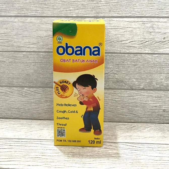 OBANA OBAT BATUK ANAK SIRUP 60 ML