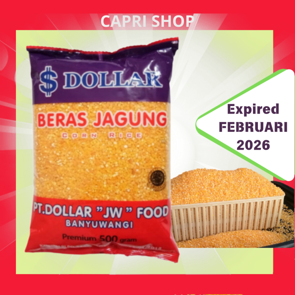 

Bisa Kargo: Beras Jagung DOLLAR Rendah Kalori