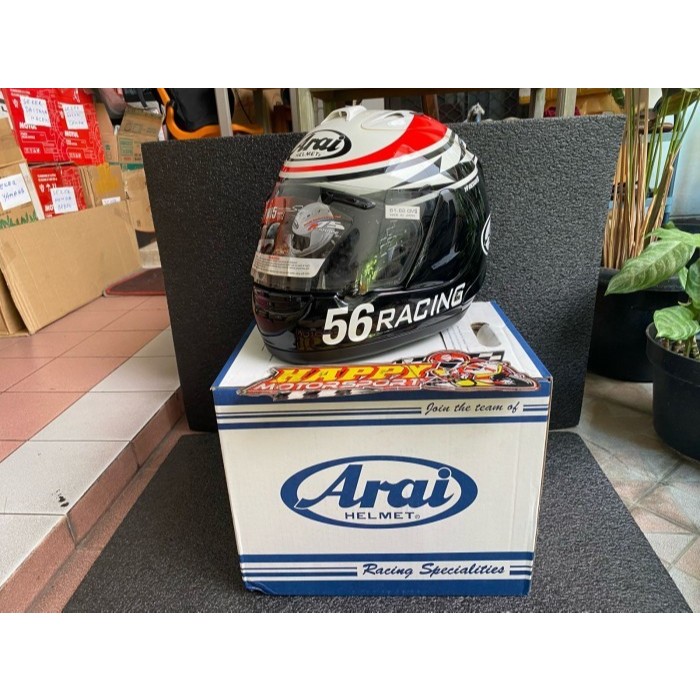 HELM FULL FACE ARAI PB-SNC RX--7RR5 56 RACING RED