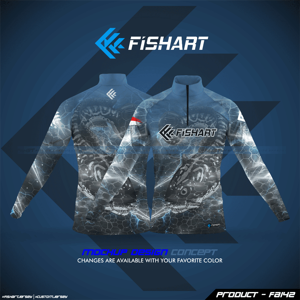 JERSEY MANCING CUSTOM FRESH TOMAN FISHART