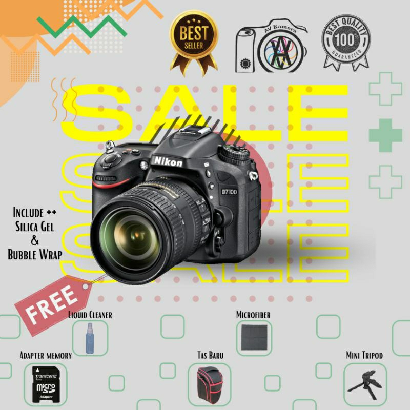Kamera DSLR Nikon D7100