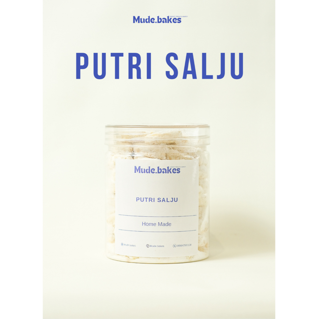

350ML KUE KERING PUTRI SALJU SPECIAL BIKIN NAGIH KUE LEBARAN