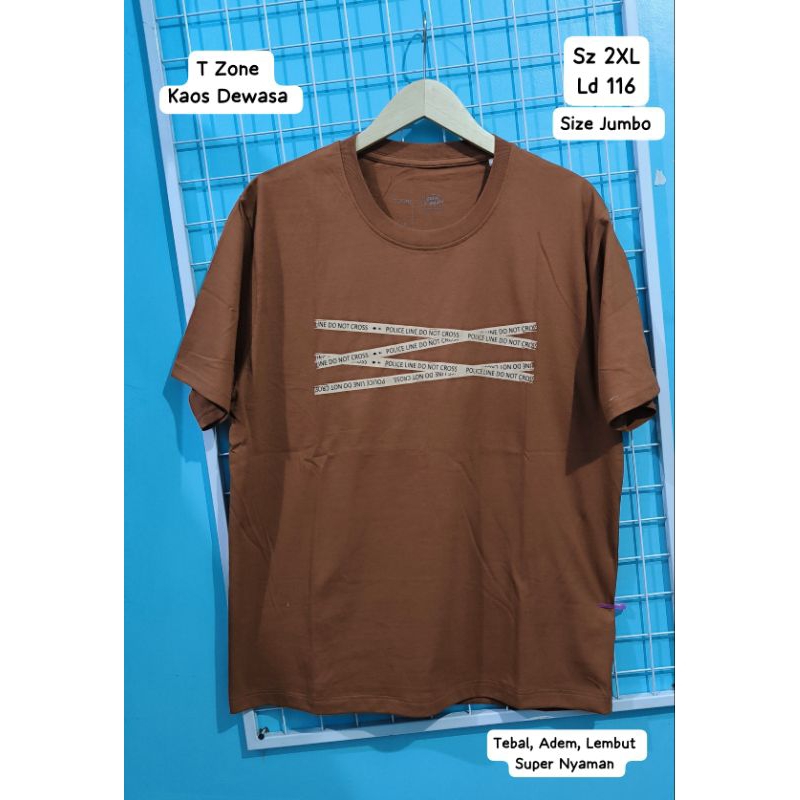 Kaos Pria Dewasa Original Brand T Zone